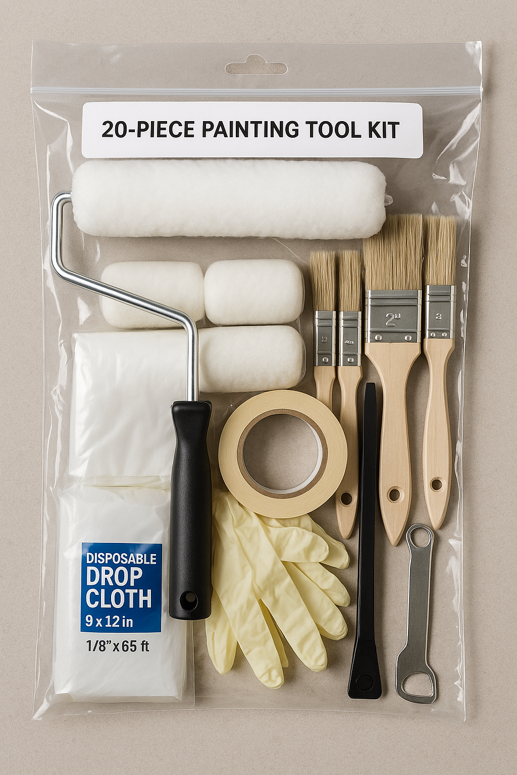 20 Piece Painting Tool Kit
